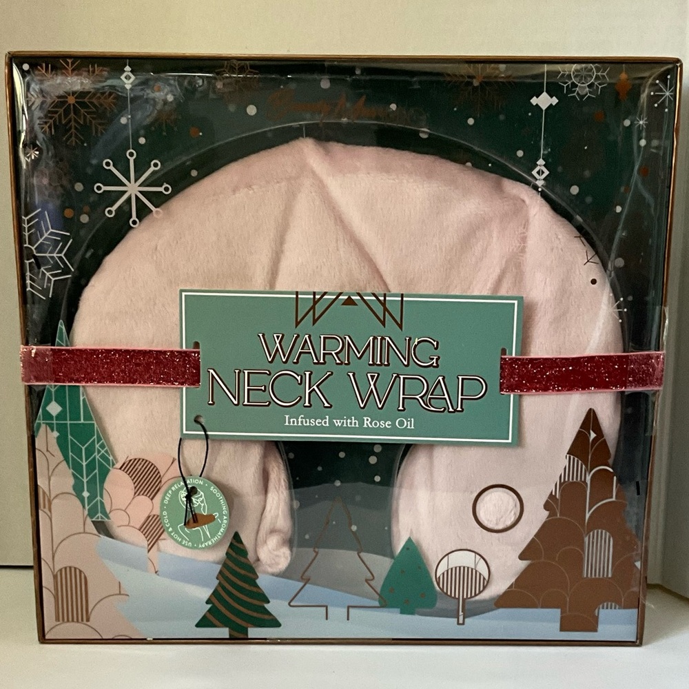 Warming Neck Wrap Infusedused with Rose Oil